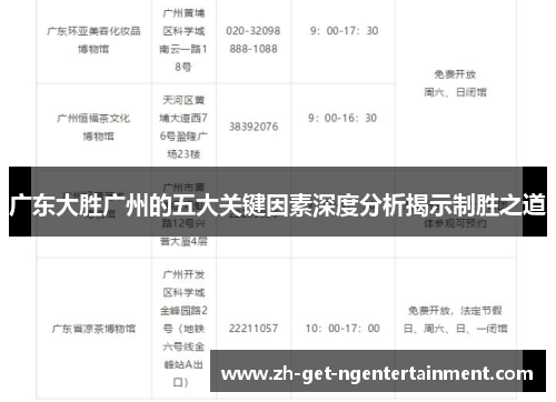 广东大胜广州的五大关键因素深度分析揭示制胜之道
