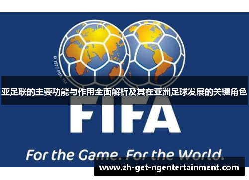 亚足联的主要功能与作用全面解析及其在亚洲足球发展的关键角色