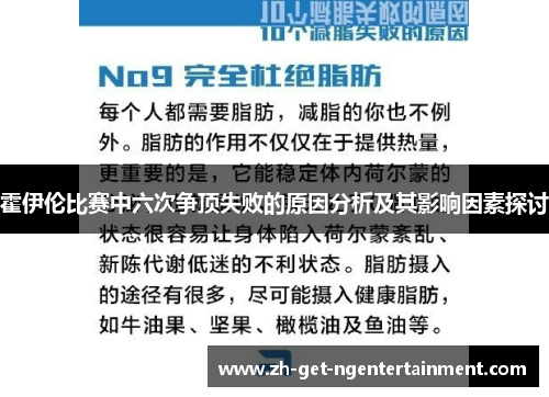霍伊伦比赛中六次争顶失败的原因分析及其影响因素探讨